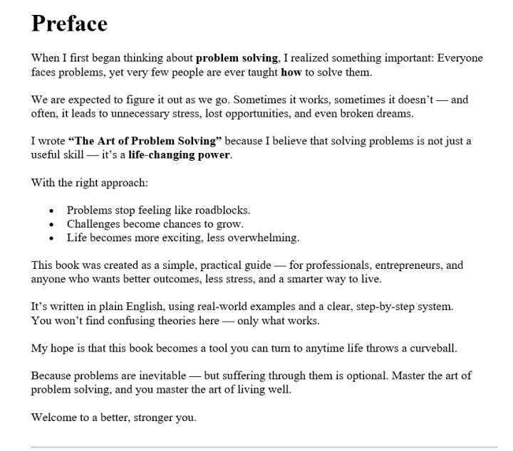 Preface - Unlock The Art Of Problem Solving ebook
